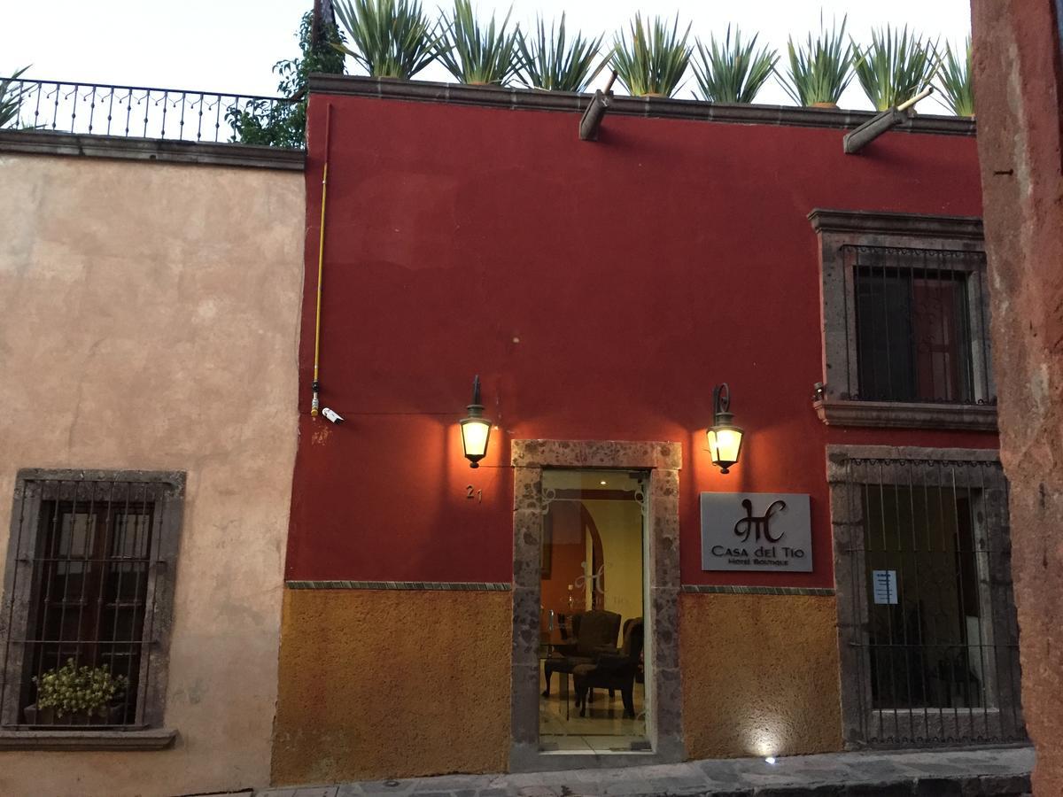 Casa Del Tio Hotel Boutique ซานมิเกล เด อาเญนเด ภายนอก รูปภาพ Casa de Morelos