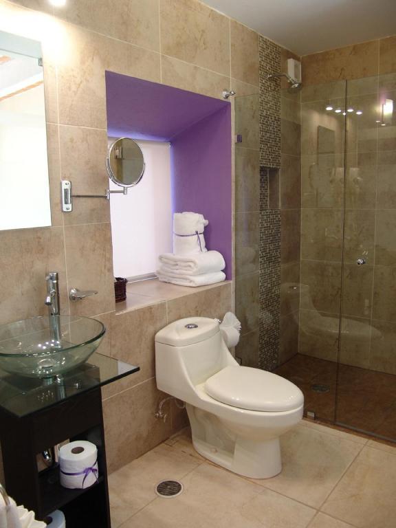 Casa Del Tio Hotel Boutique ซานมิเกล เด อาเญนเด ห้อง รูปภาพ Bathroom