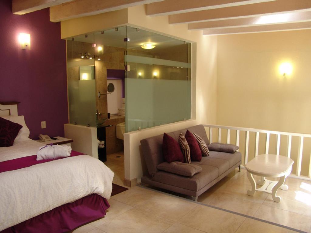 Casa Del Tio Hotel Boutique ซานมิเกล เด อาเญนเด ห้อง รูปภาพ Suite at the hotel
